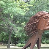Wooden sculpture