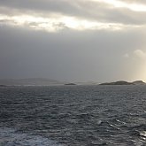 sunset on the sea