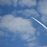 STS-129 nearly out of sight