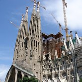 Sagrada familia - under construction for more than 100 years